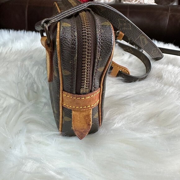 Authentic Louis Vuitton Monogram Pochette Marly Bandouliere Crossbody Bag - Picture 5 of 14